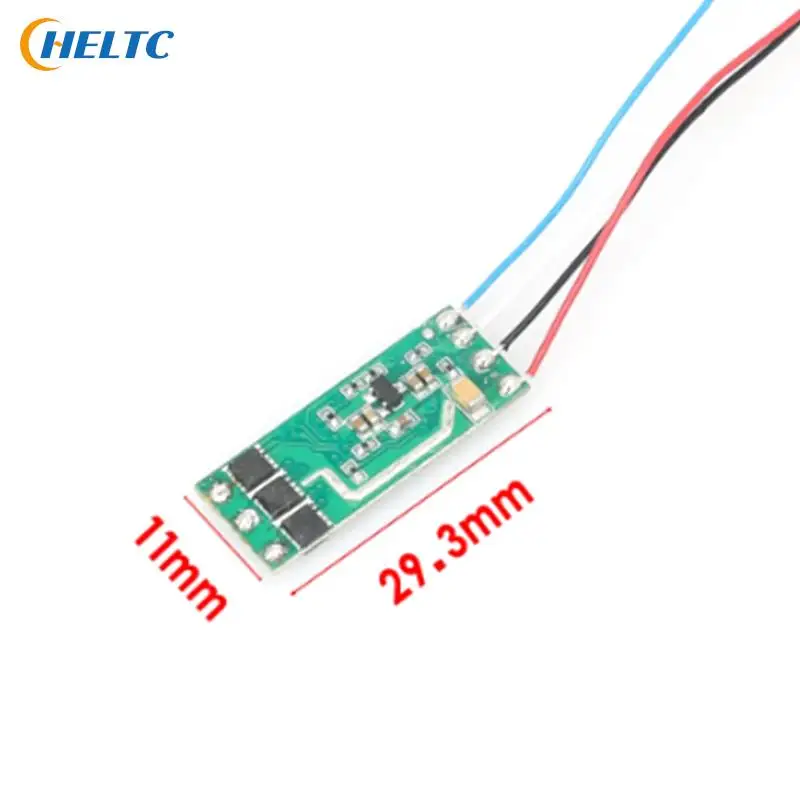 미니 브러시리스 모터 드라이버 보드, 항공기 모델, 브러시리스 전기 레귤레이터 모듈, 2S 7A-15A, 1 개