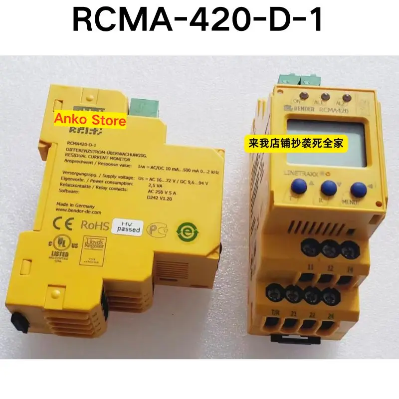 Second-hand test OK ，RCMA-420-D-1 Insulation Monitoring Instrument