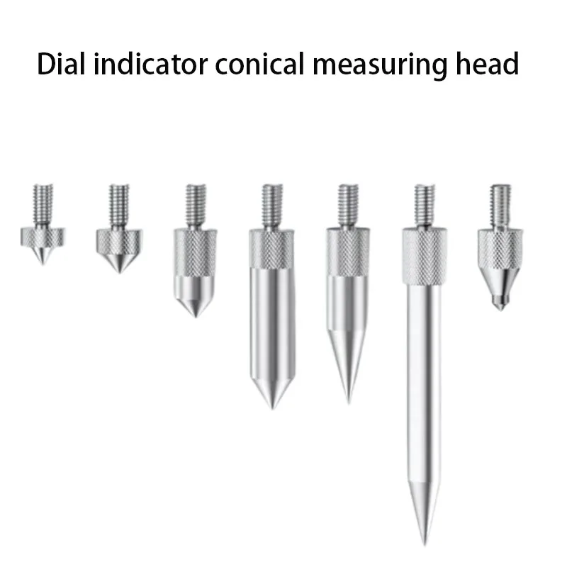 Percentage dial indicator M2.5 pointed cone precision measuring head plastic pointed cone measuring head