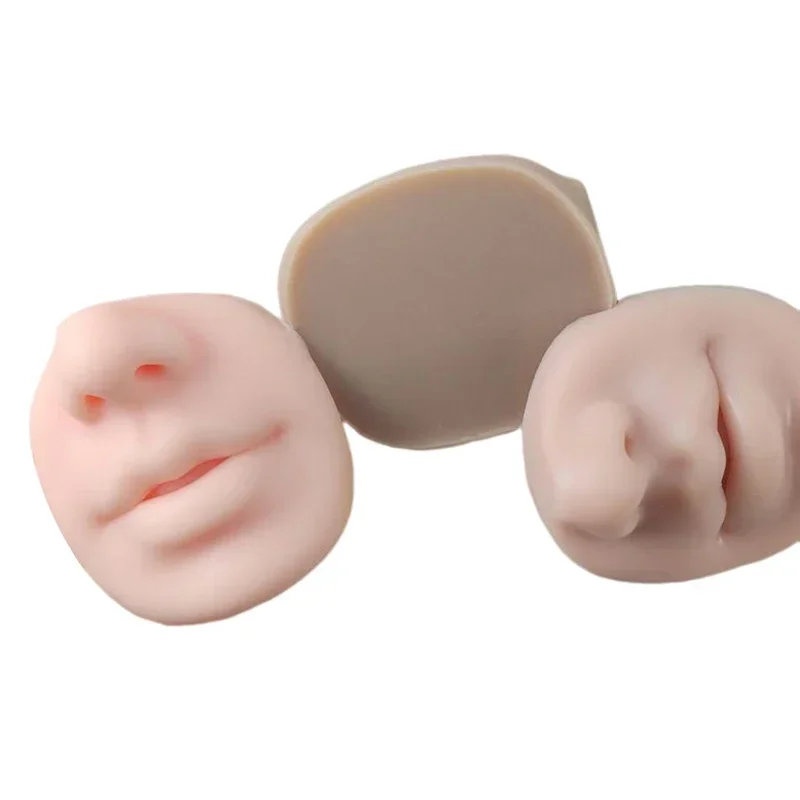 Microblading Reusable 5D Silicone Practice Nose Lips Skin For PMU Beginner Training Tattoo Permanent Makeup