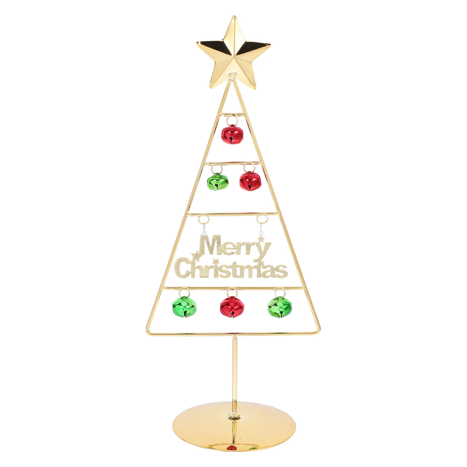 

Desktop Christmas Tree Metal Iron Ornament Display Stand Holiday Tabletop Decor Xmas Photo Holder Mini Artificial Pine