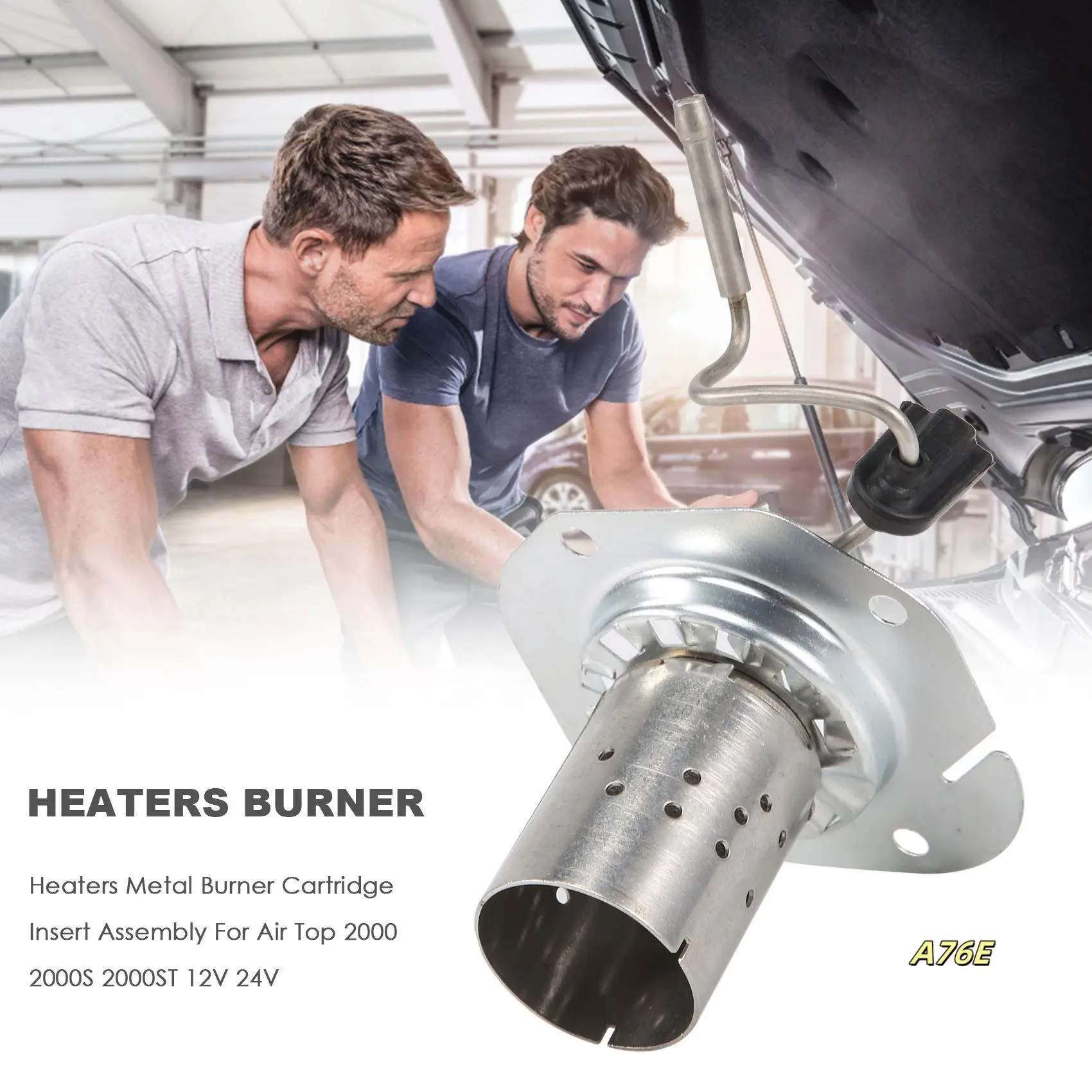 

Heaters Metal Burner Cartridge Insert Assembly For Webasto Air Top 2000 2000S 2000ST 12V 24V
