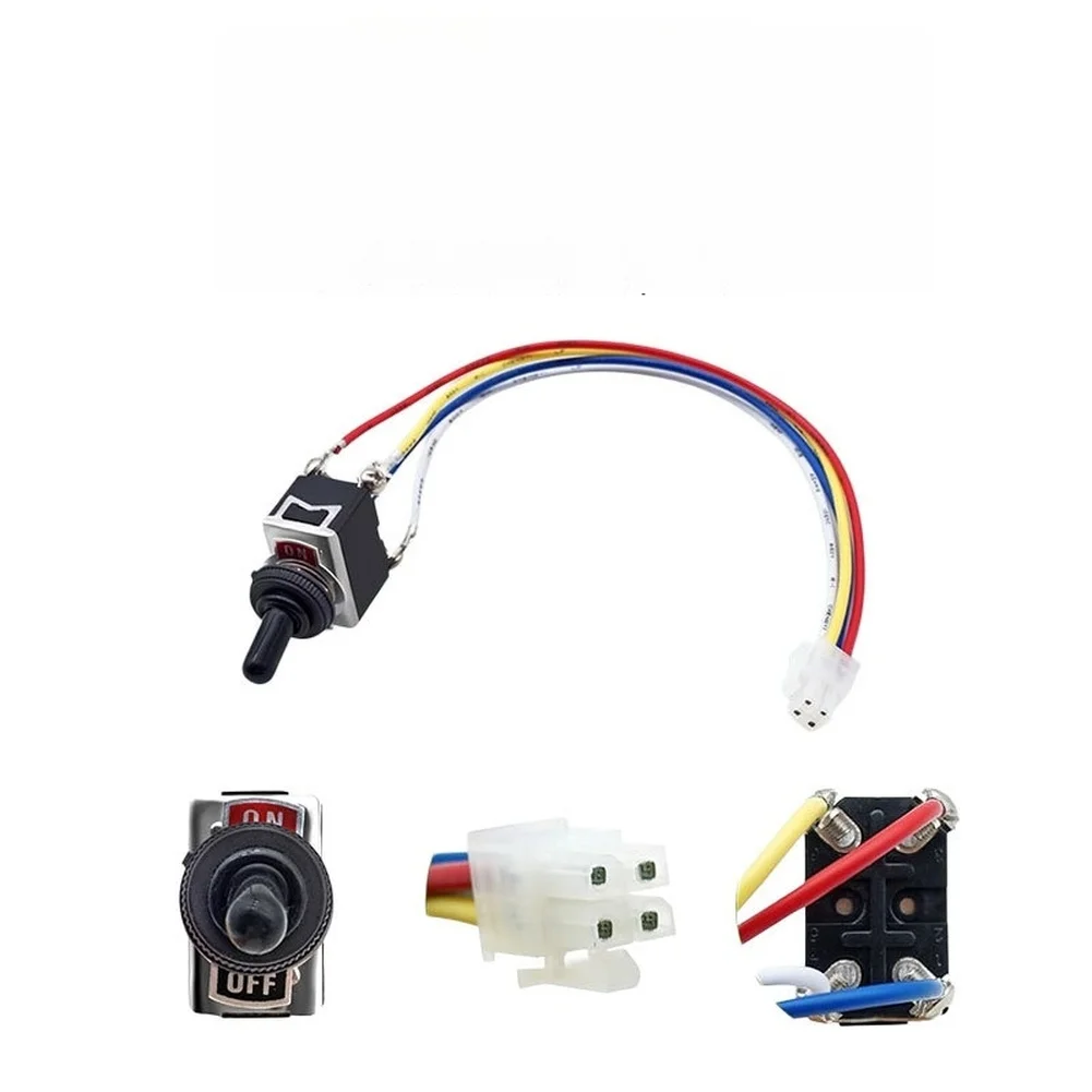 Run Tow Switch for EZGO For TXT For DCS For PDS Electric For Golf Carts 1994 Up Black ABS Material Direct Replacement Fit