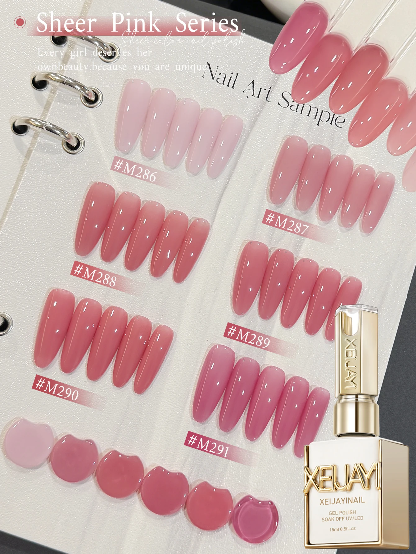 XEIJAYI 1/6 adet Pembe Seri Je - Nail Art Yellow incelemesi ve fiyatı