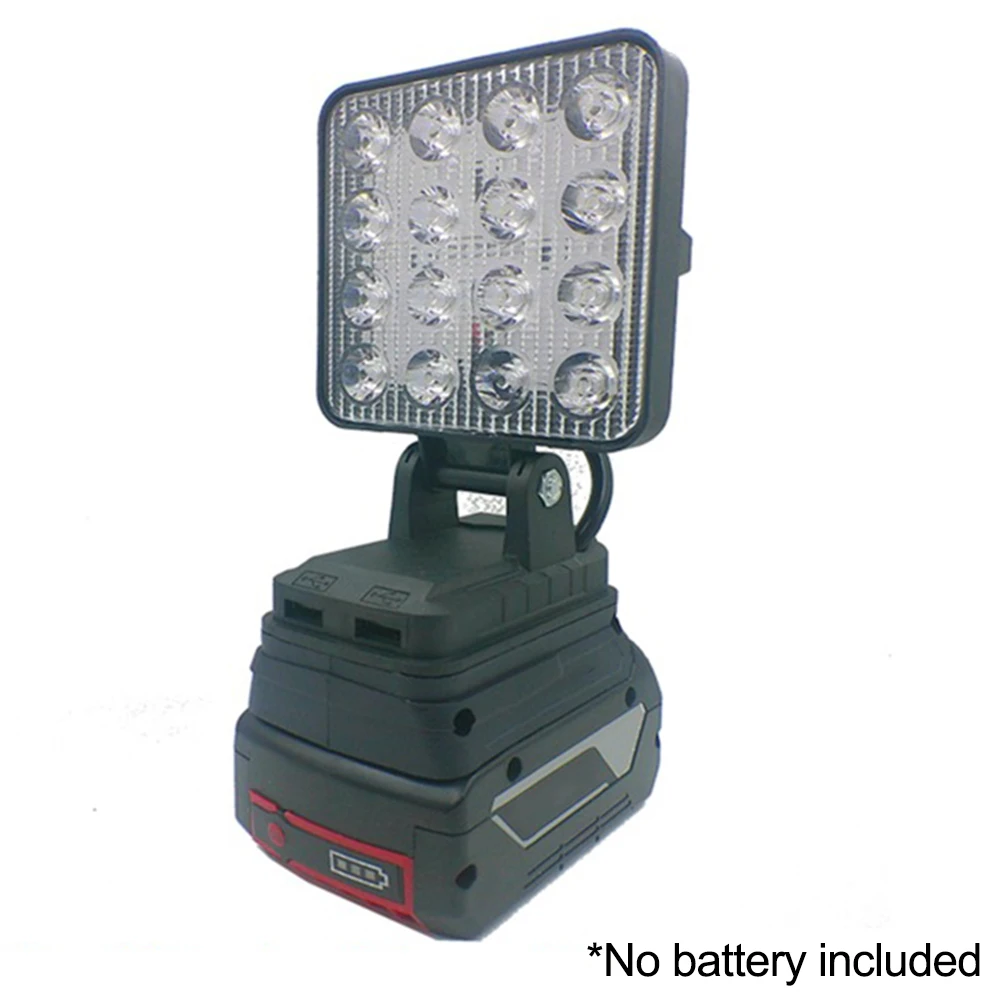 4inch Work Light 16leds For BOSCH Li-Ion Battery Flashlight  For Job Site Lighting Work Lamp For Li-ion Battery Power Supply