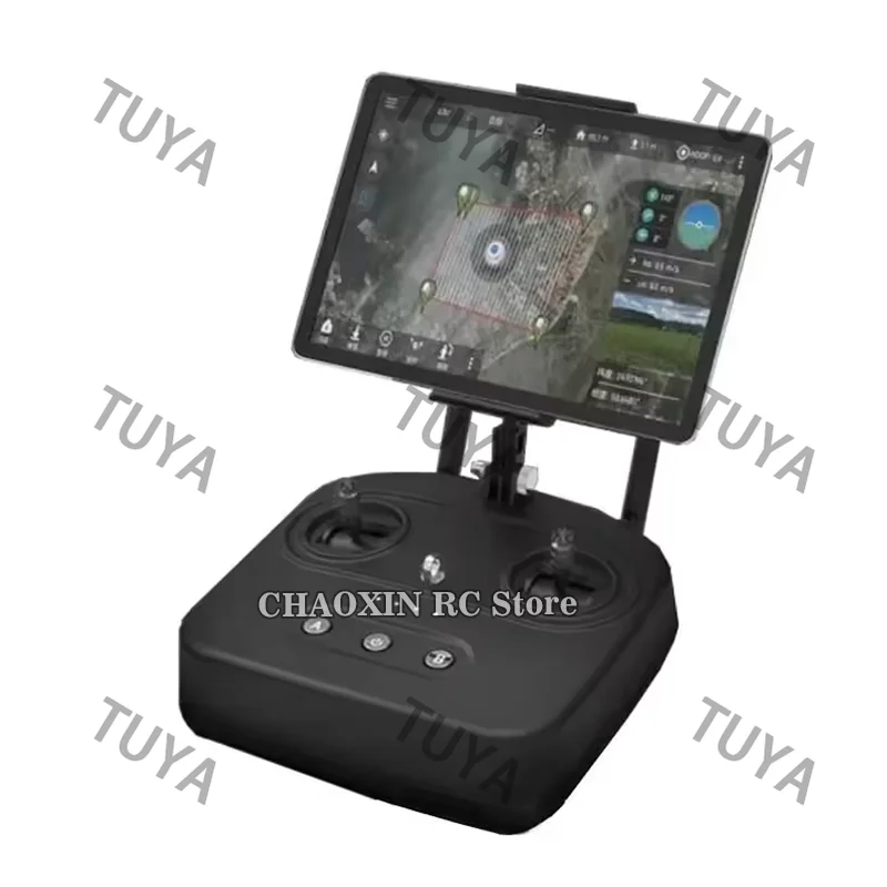 

T10 10CH 2.4GHZ FHSS Remote Control R10 Receiver PFV Camera/10km Digital Map Transmission Four-In-One Plant Protection
