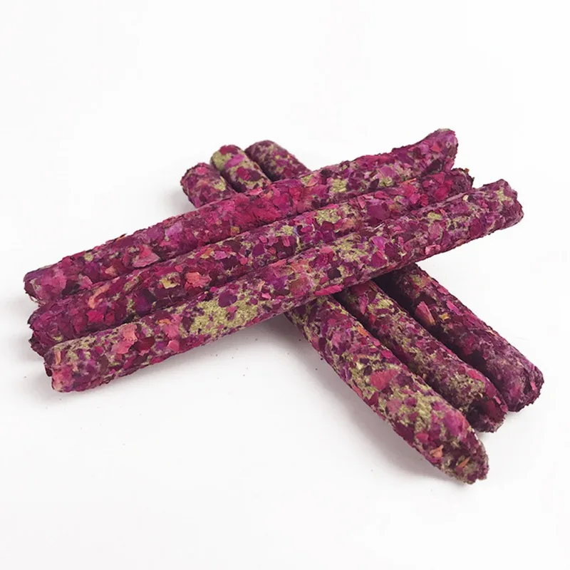 6PCS Natural Flower Chew Stick Set 2