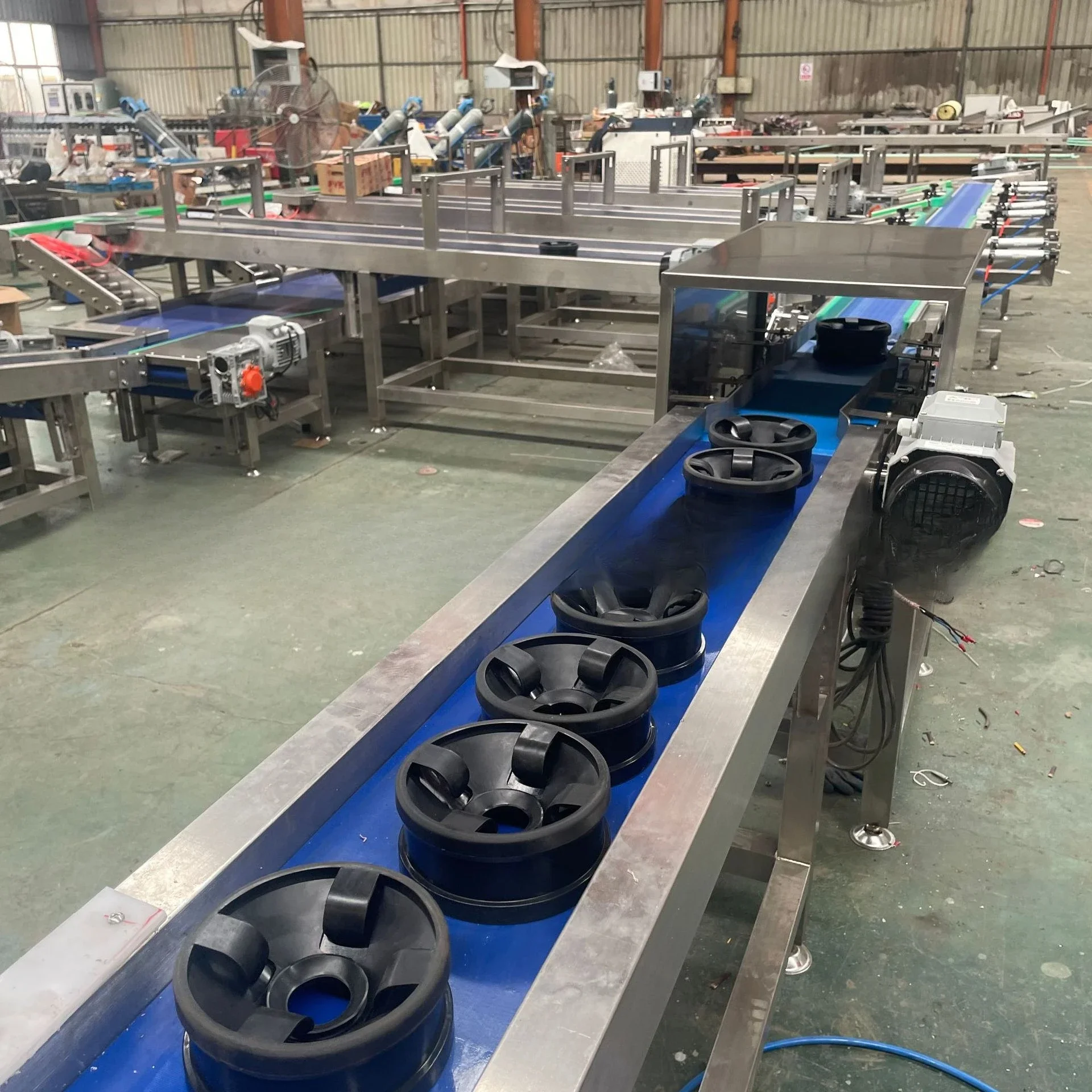 Machine de tri de fruits, pesage de pêches, machine de tri