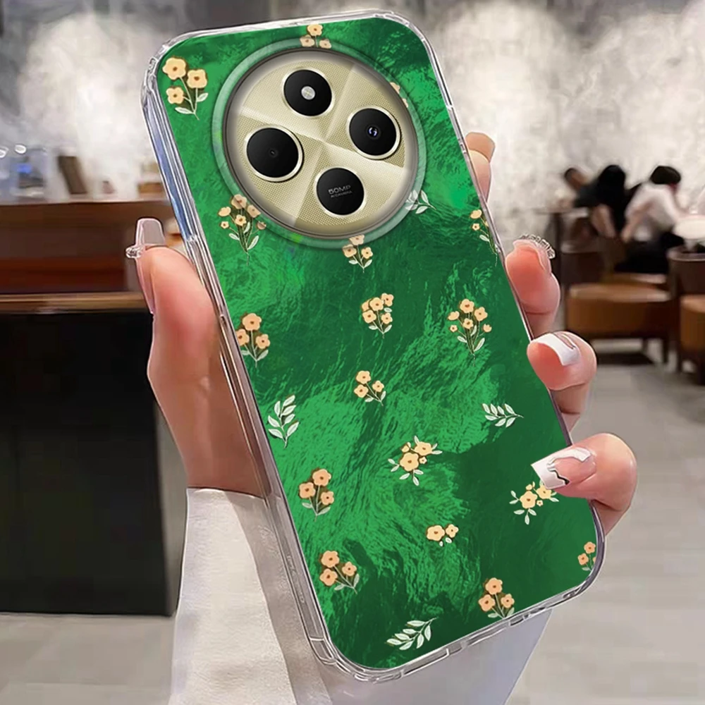 حافظة لهاتف شاومي ريدمي 14C 13C 15C نوت 15 14 13 12 11 10 9 8 Pro A3 A2 A1 غطاء فوندا للنساء