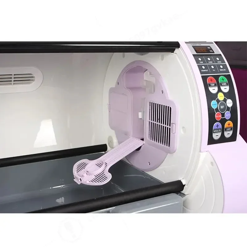 Automatic Pet Incubator Warm Keeping Cage Portable Breeding Box for Puppy Kitten Daily Use