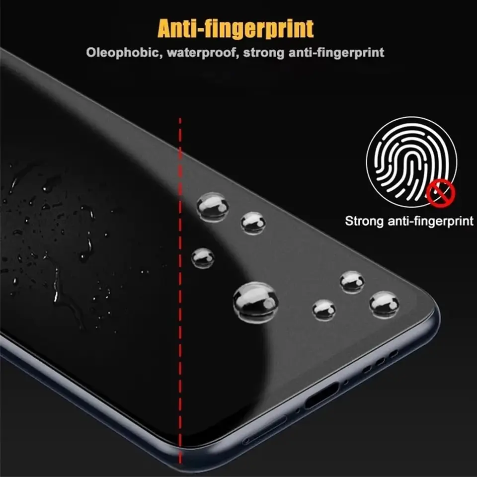 3 Piezas Película de Hidrogel de Privacidad para Samsung S23 S21 S22 S24 Ultra S10 Plus S20 FE Protector de Pantalla Sin Desbloqueo por Huella 5