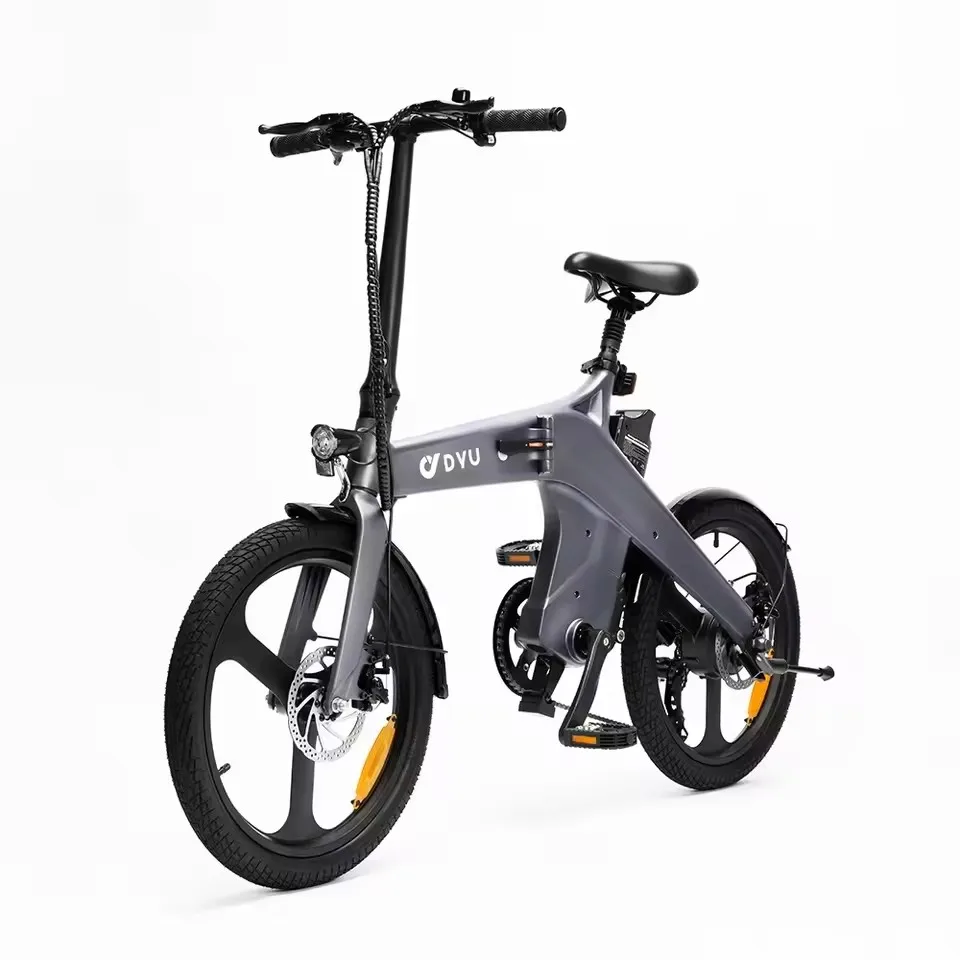 

250W Rack Electric Bike with Brushless Motor, 36V 10Ah Lithium Battery City Commuter E-bike, 20 Inch Adult ebike