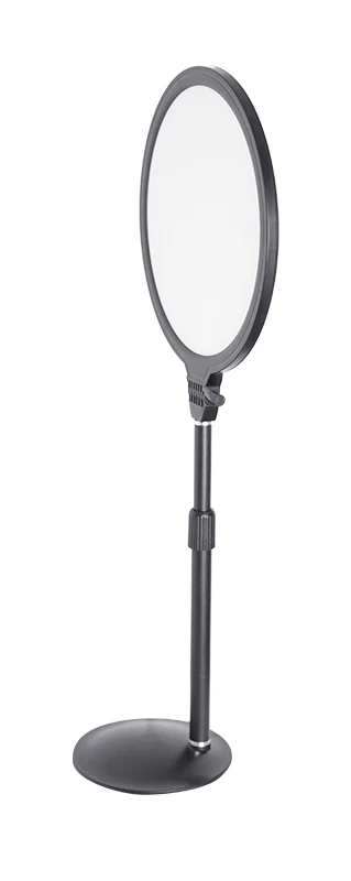 Tri-colors LED Ring Light Video Light 10W Live Stream Studio Make up Fill Light Standing Floor Lamp Table Lamp 10W