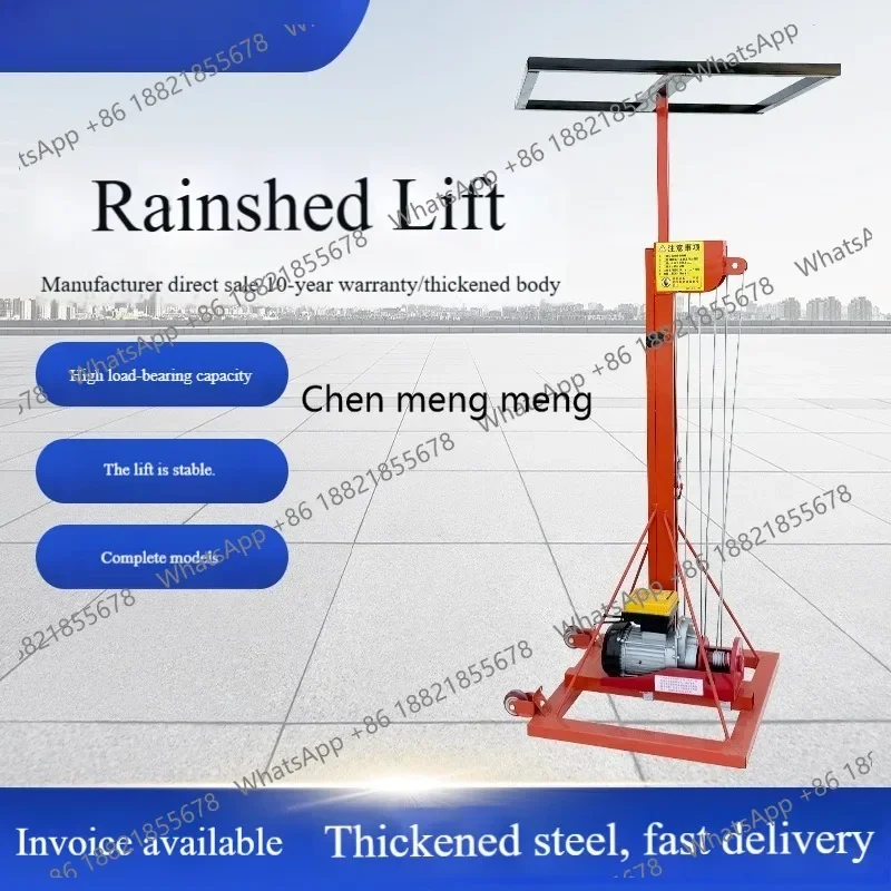 

New arrive Awning Lifts Rolling Door Lifts Electric Lifting System For Pipe And Scaffolding With Mobile Base And Remote Control