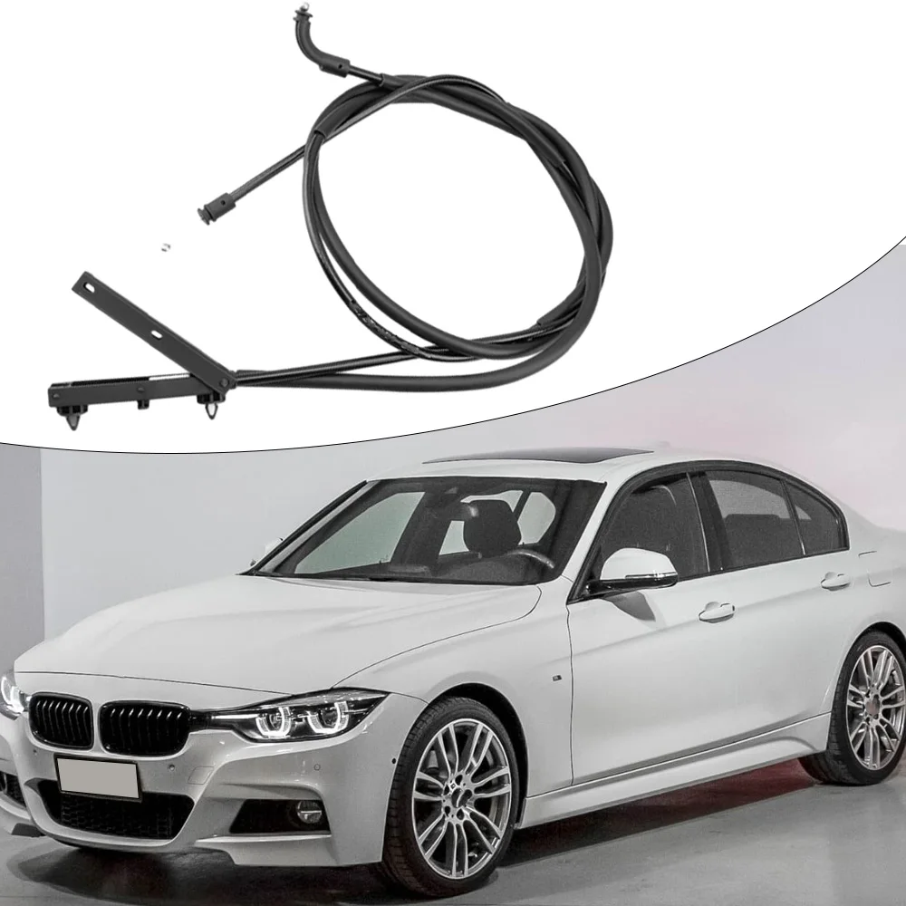 

Front/Rear Engine Hood Release Cable for BMW F30 F31 F32 F33 F34 F36 320i 330i 328i 335i 340i 430i 440i 2011-2019 51237396161