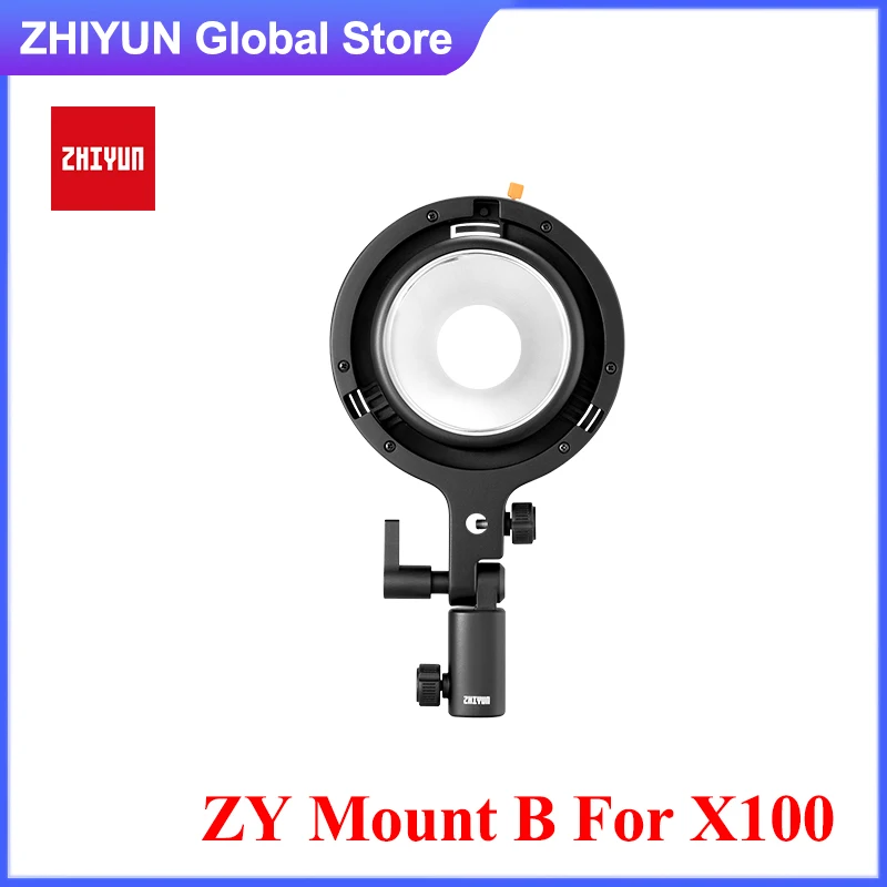 ZHIYUN Bowens ZY Mount B EX1H05 Mount Adapter B Accessories for Molus X100 Standard Portable Pocket COB Video Photography Light