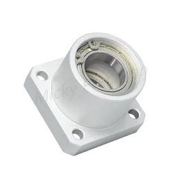 Free Shipping Square Housing Bearings with Housings Bearing Seat Assembly Double Bearings positioning insert type dia3-50mm