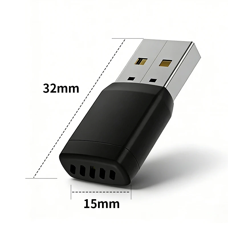 2 in 1 Wired to Wireless Car CarPlay Adapter Android Auto AI Box Play & Plug for OEM Wired CarPlay AA Navigation System