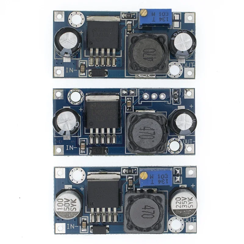 100pcs LM2596 LM2596S-ADJ DC-DC 4.5-40V adjustable/5V step-down power Supply module 5V/12V/24V