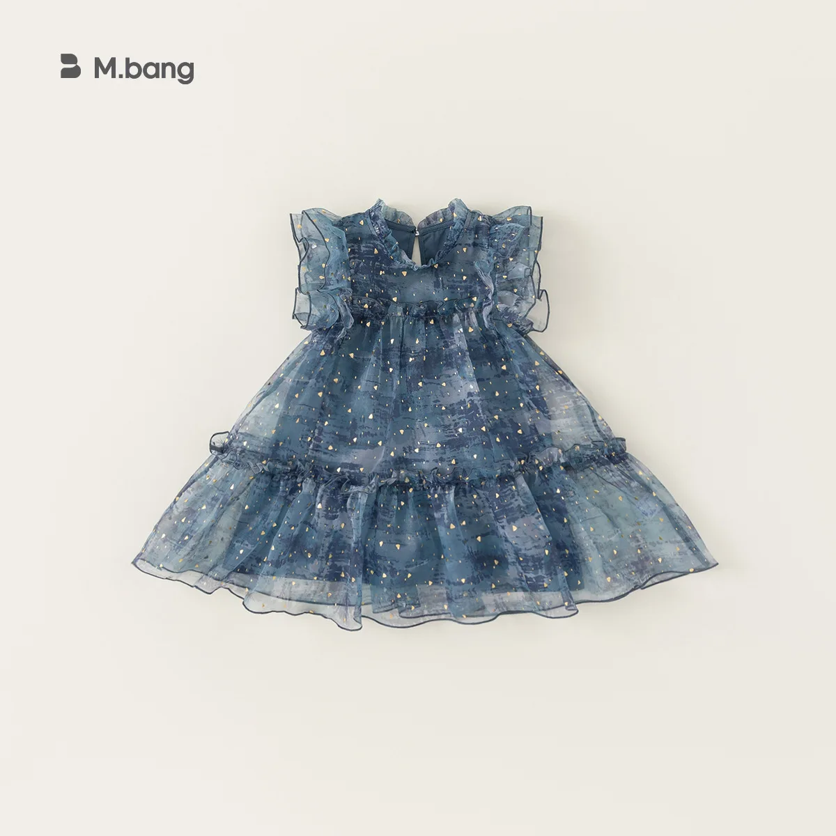 

Children's Clothing Summer Mesh Skirt Thin Skirt Little Flying Sleeve Princess Skirt Girls' Dress Sweet
