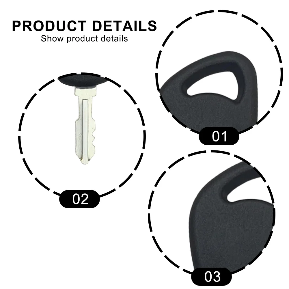 Replacement GY20680 Ignition Keys 5 Pack for Lawn Mower Compatible with 100 Series X300 X300R X304 With AM131946 Direct Swap