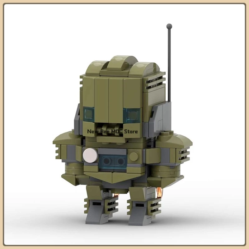 

MOC Classics Anime Movie Action Figures Building Block Set Iron Mech Howard Brickheadz Model DIY Kids Assembly Toy Birthday Gift