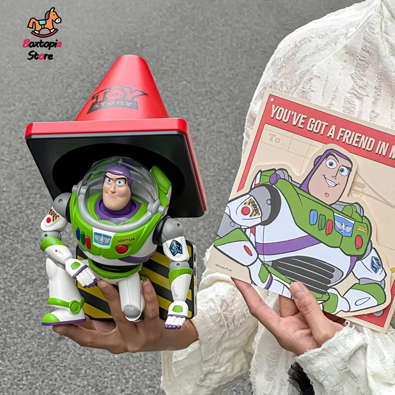 

New Original Disney Buzz Lightyear Roadblock Light Toy Story Series Lighting 5h Long Endurance Collection Toy Birthday Gift