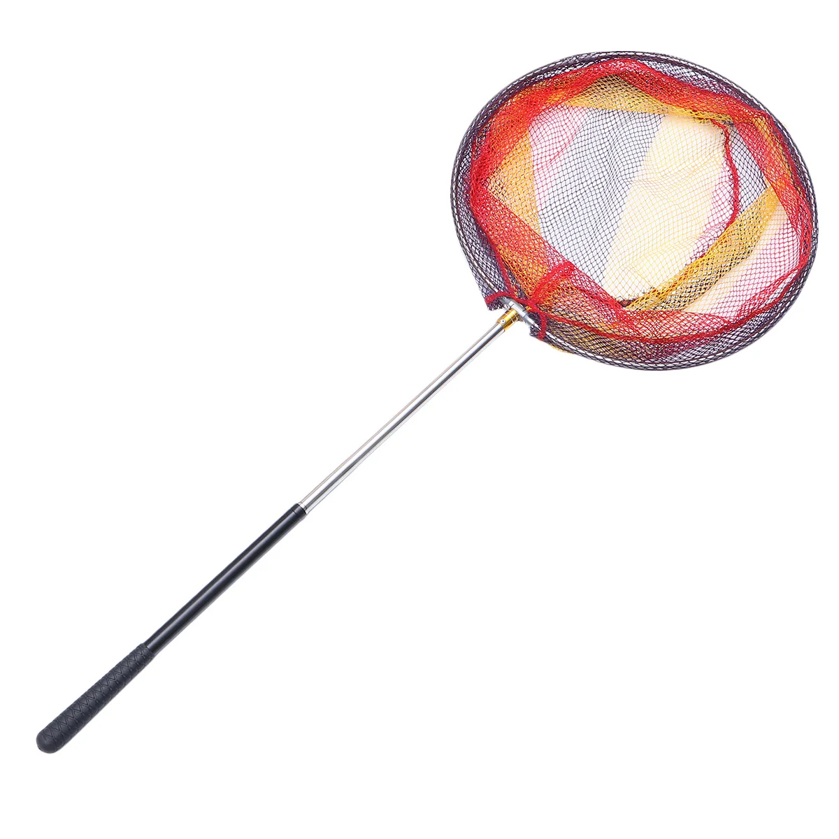 Einstellbare Stange 5 Abschnitt Edelstahl 40 cm Bunte Mesh Für Männer Frauen Angeln Getriebe Fisch Net Löffel Net Angeln mesh