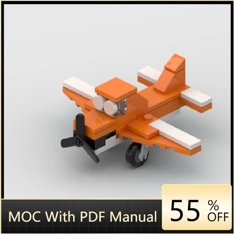 

37 шт. известный фильм мини-модель самолета MOC строительные блоки кирпичи DIY креативная сборка игрушки набор детские подарки на день рождения и Рождество