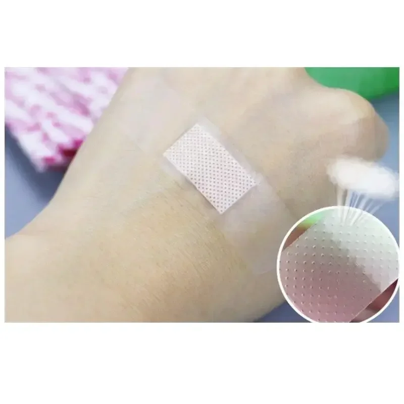 Imagem -02 - Transparente Ferida Adesivo Band-aid Bandagens Anti-bactérias Ataduras Médicas Casa Viagem Kit de Primeiros Socorros Gesso 160 Pcs