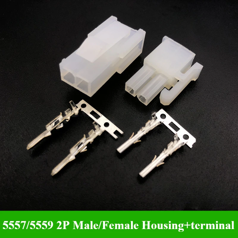 5557/5559 2/3/4/5/6/8/10/12/14/16/18/20/22/24P Male/Female Housing+terminal Automotive Connector plug Kits Motorcycle ebike car