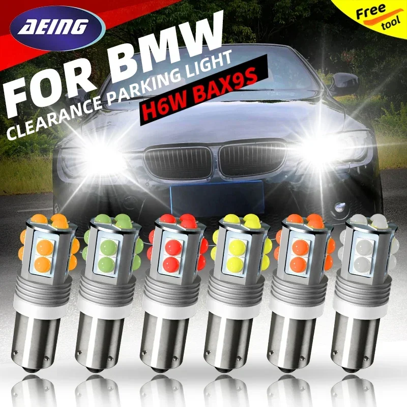 Ampoules de feux de stationnement pour voitures, No Brave, BMW Série 3 5 F30 F80 E46 F31 F34 E39, Touring Compact Gran Turismo, 2 pièces