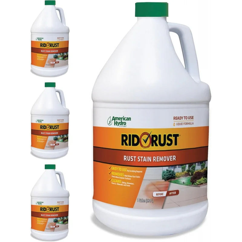 

2662 Rid O' Rust Liquid Rust Stain Remover, 1-Gallon (of 4)