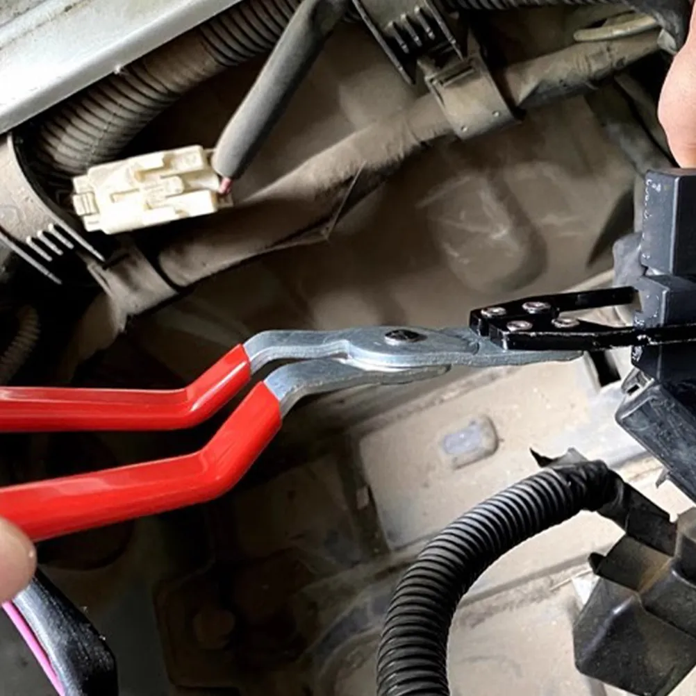 

2Pcs Universal Relay Puller Pliers Heavy-Duty Fuse Remover Car Repair Electrical Connector Maintenance Tool Fuse Pliers Tool