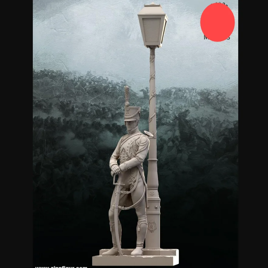 

1/24 Resin Model Figure GK， Unassembled and unpainted kit
