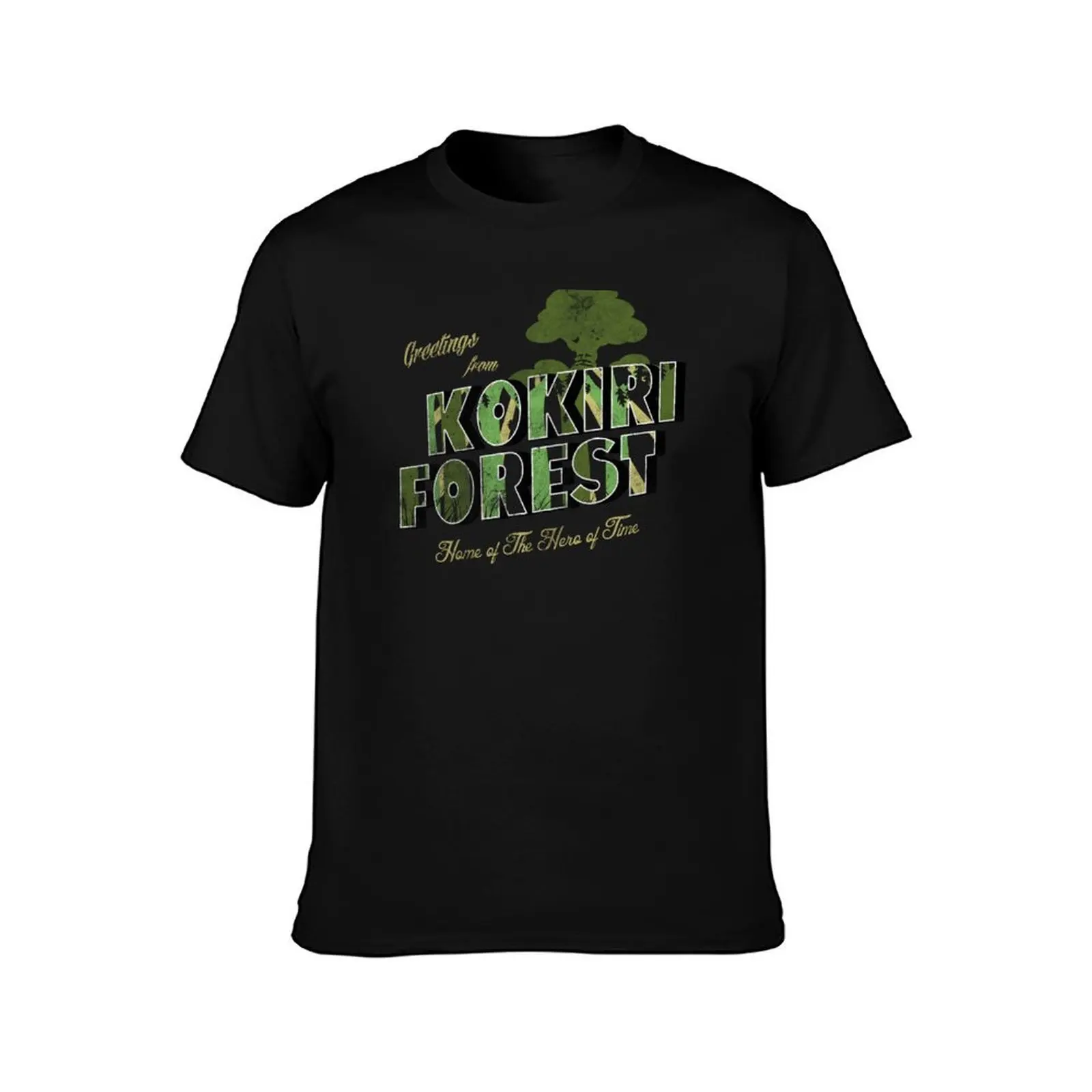 Greetings from Kokiri Forest T-Shirt Plus Size Summer Short Sleeve T-Shirt