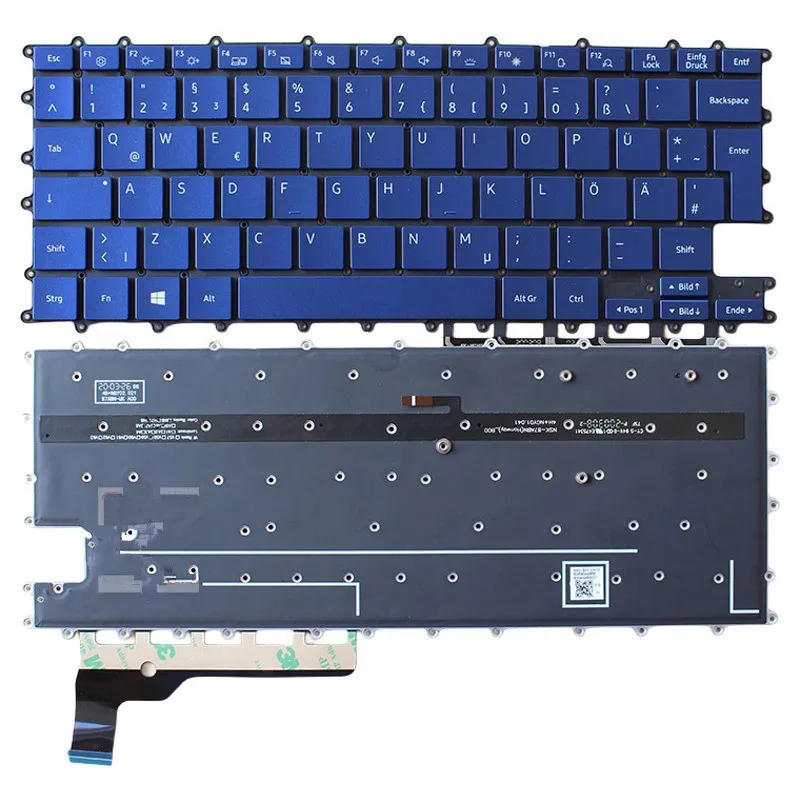 

For Samsung Galaxy NP 930QCG NT 930QCG Laptop KR/IT/US Keyboard With Backlit