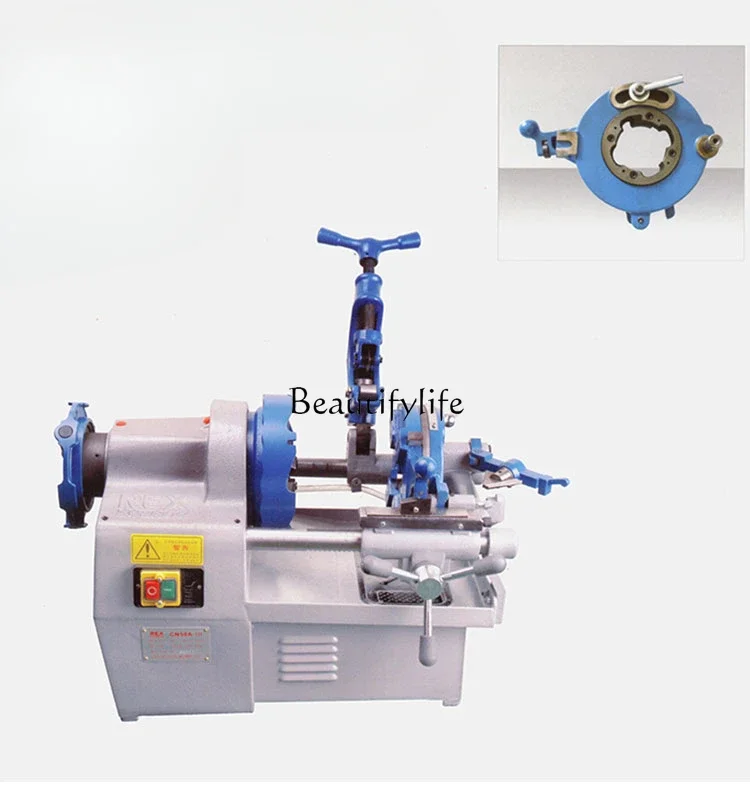 

ld 38Electric pipe cutting and threading machine Small 2-inch 220V tapping machine 4-inch automatic wire opening machine