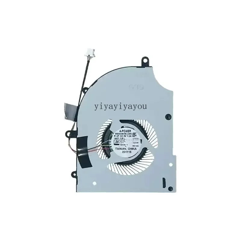 Laptop Cooling CPU GPU Fan For MSI Stealth 16 AI Studio A1V A1VIG A1VHG A1VGG A1VFG BS5405HS U5N U5P 15F3-GPU 15FK-CPU DC5V 1A