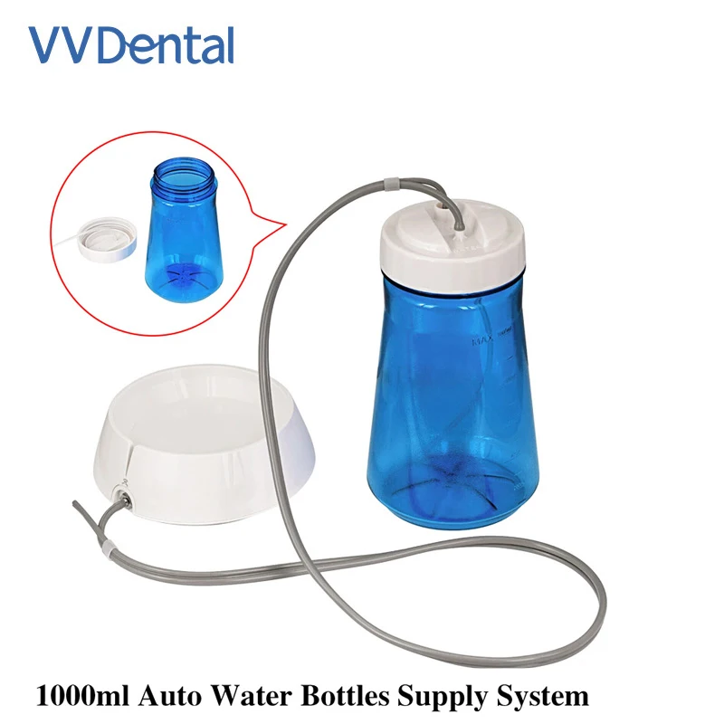 

Dental Scaler Tool Auto Supply System 1000ML for Piezo Scaler Ultrasonic Machine With Water Bottle Air Input Tube Dentist Tools