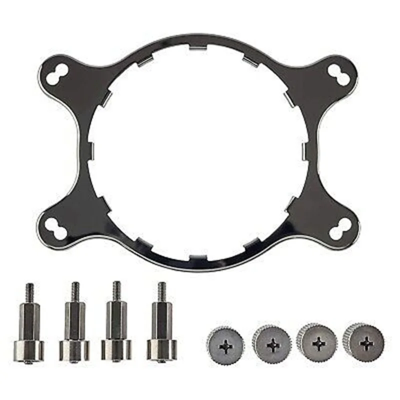 Imagem -03 - Kit de Fixadores Suporte de Montagem para Nzxt Kraken Am4 Am5 Suporte & Am4 Standard X42 52 62 72 53 63 73 Z53 F50 Conjunto