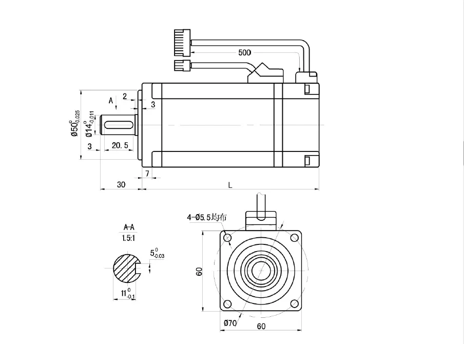 CALT Cheap Prices 100w 200w 400w 750w Micro Mini 380v Ac Servo Motor 220v