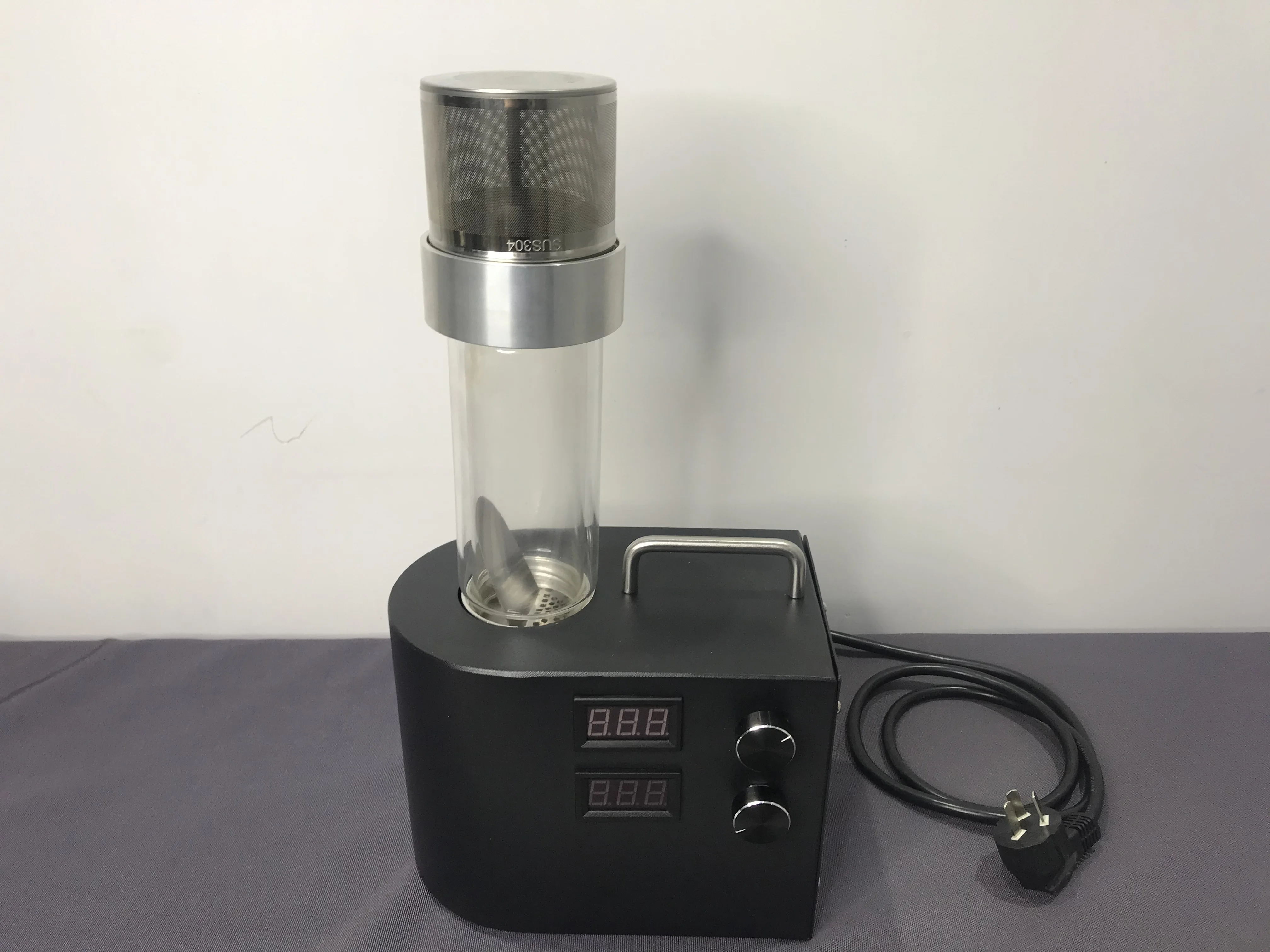 Venta de fábrica, tostador de café pequeño de 50g para uso Personal, tostador de granos de café, Control de temperatura, máquina tostadora de café