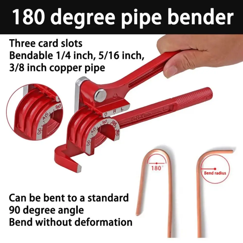 7-Hole Flaring Pipe Flaring Kit Bending Tool Cutter Flare Kit Multi-Functional Copper Tube Forming Refrigeration Maintenance Kit