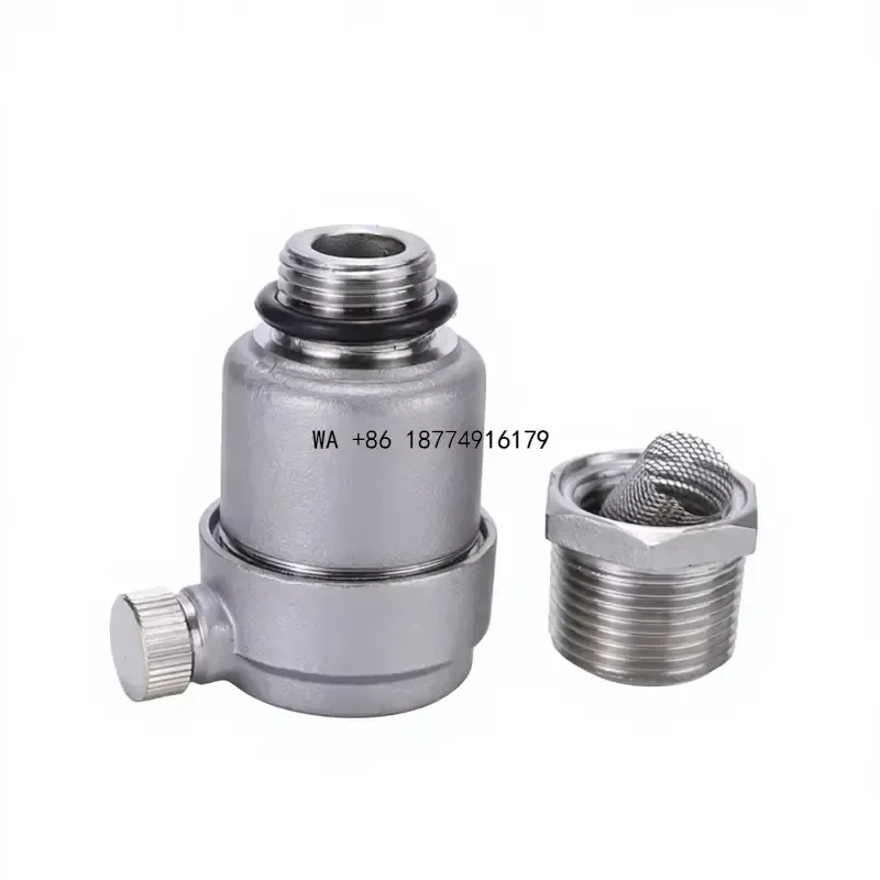 wmwmnu wmwmnu Stainless Steel 304 Automatic Air Vent Valve SS 304 Exhaust Valve Air Release Valve