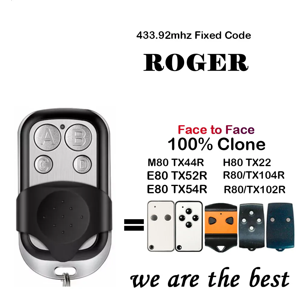 433MHZ Cloning Duplicator Key Garage Gate Door Opener Remote Control Clone Learning Code Cloning Code Car Key Home Appliance