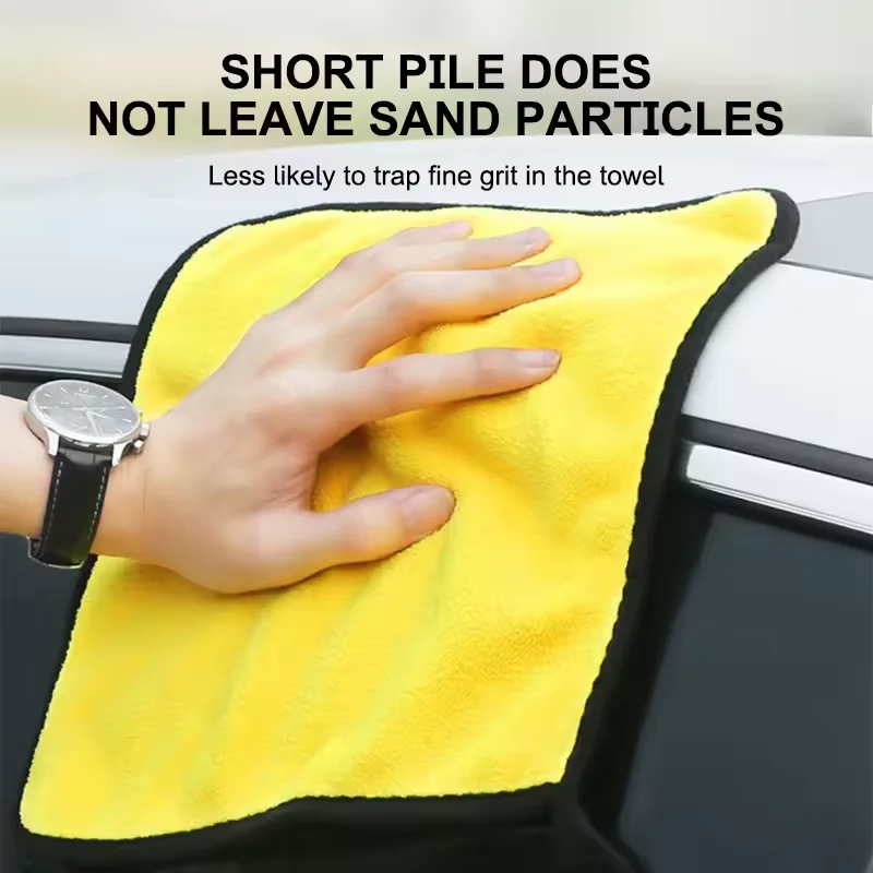 High-end Microfiber Towel Car Wash Towel Detailing Cleaning Cloth Car Wash Drying Towel Car Absorbent Cleaning Products image 2