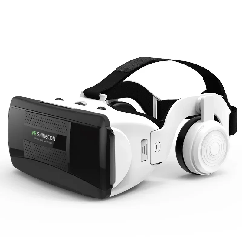 2024 New VR Headsets Pc Gaming For Computers and PhoneOf VR Hardware With 3D Bluetooth Remote Controller