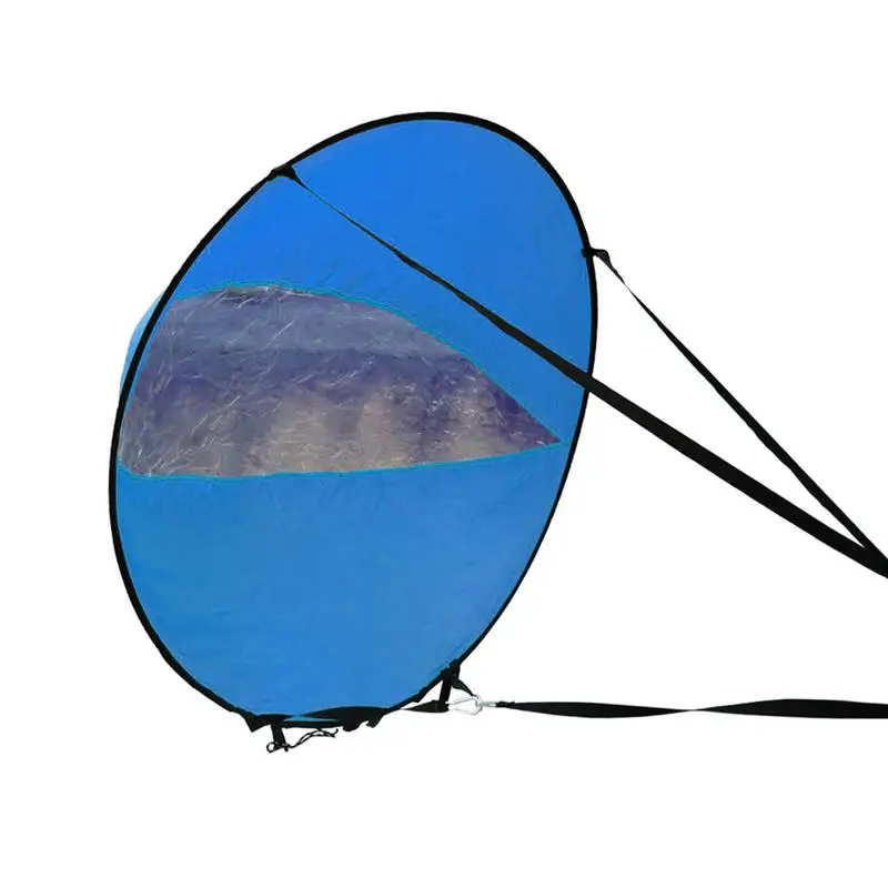 

Kayak Downwind Wind Paddle Sail Clear Window Windsurfing Sails Kayak Accessories Multipurpose Kayak Wind Paddle Paddle Board
