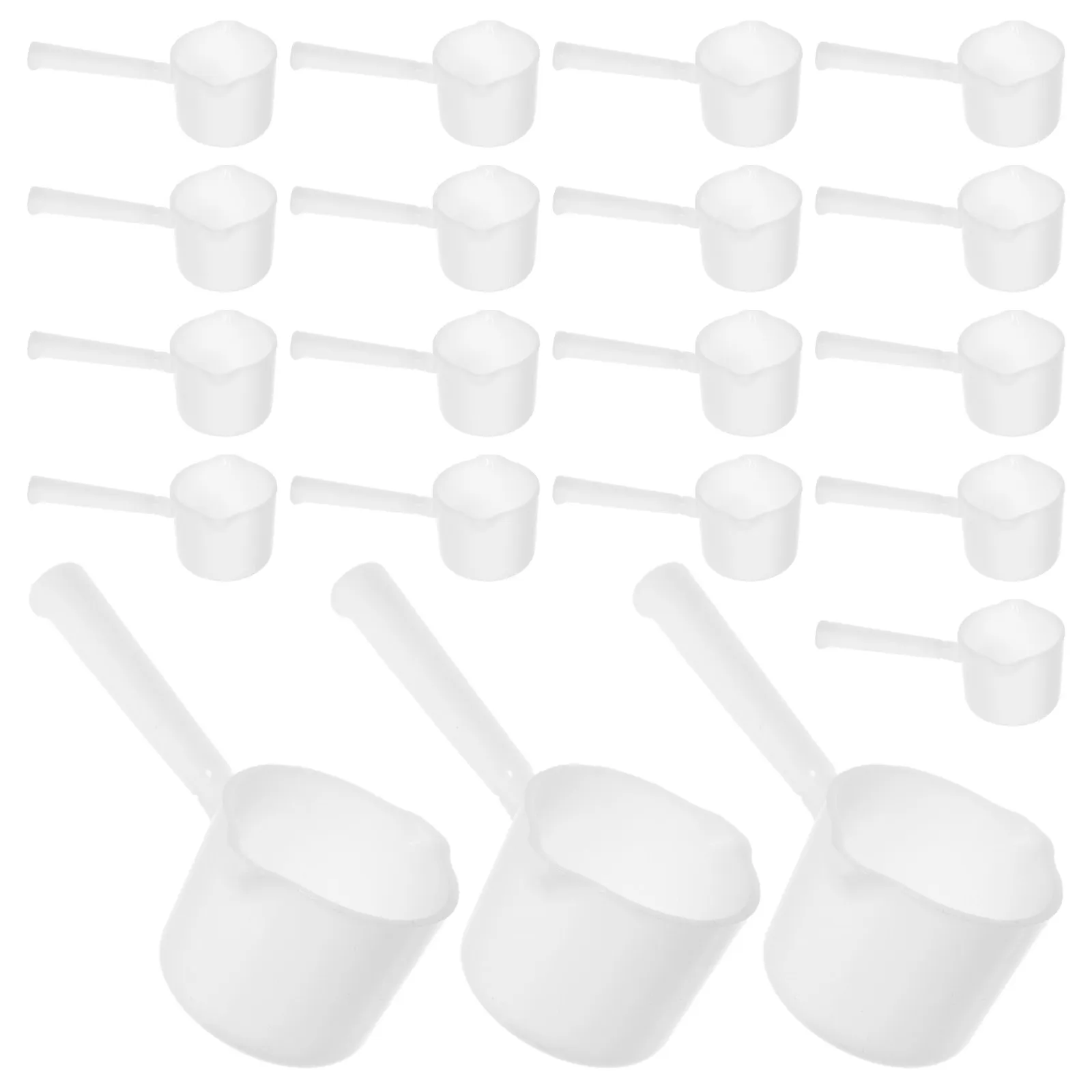 20Pcs Plastic Coffee Scoop Measuring Spoon for Ground Coffee Tea Powder Milk Powder Sugar Baking Soda Salt Spices Kitchen